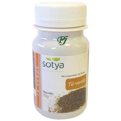 [054113] Té Verde 100 Comprimidos 530 Mg. - Sotya