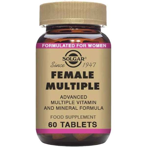 [054116] Female Multiple Mujer 60 Tabletas - Solgar