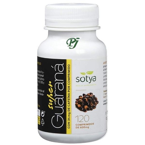 [054212] Guarana Súper 120 Comprimidos 600 Mg. - Sotya