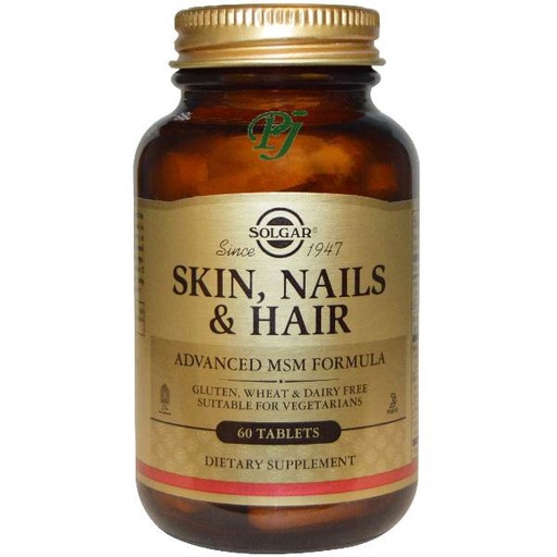 [054491] Cabello Uña Y Piel 60 Tabletas - Solgar