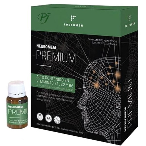 [055097] Fosfomem Neuromen Premium Ampollas 20 X 10 Ml. - Herbora