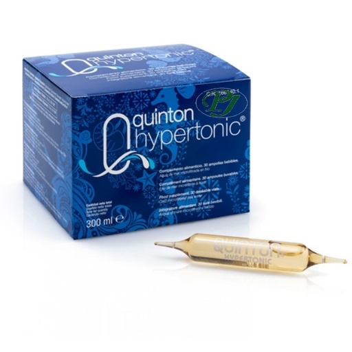 [055098] Quinton Hypertonic 30 Ampollas 10Ml. - Laboratorios Quinton