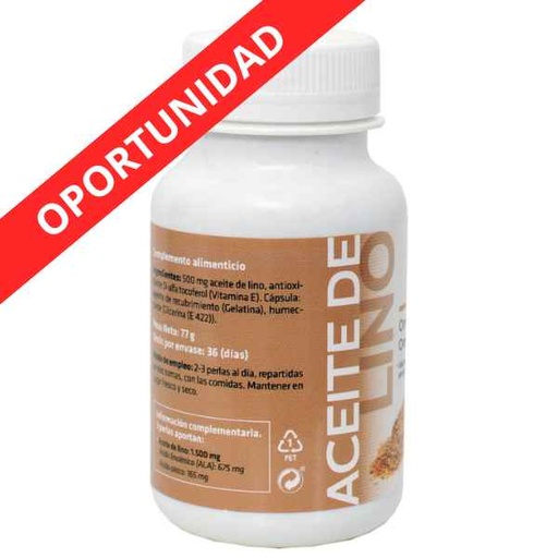 [055335] Aceite De Lino+Vitamina E 110 Perlas 710Mg - Sotya