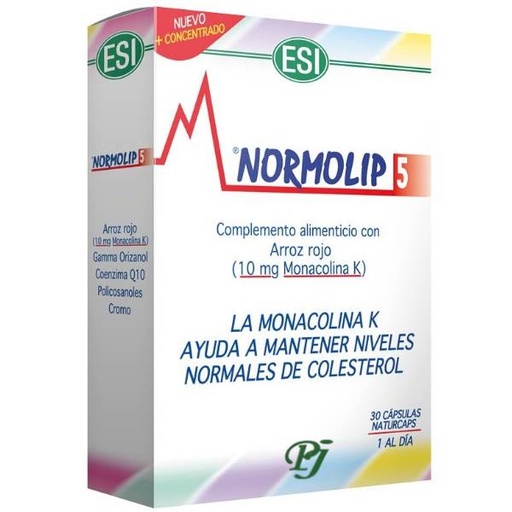 [055386] Normolip 5 30 Cápsulas - Esi