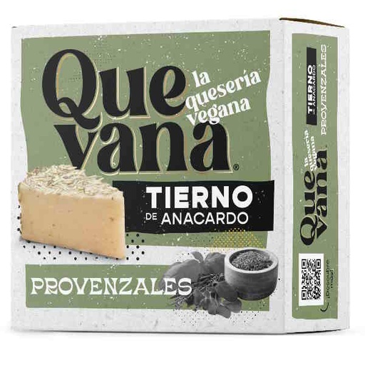 [030492] Queso Tierno De Anacardos Con Hierbas Provenzales 180 G. - Quevana