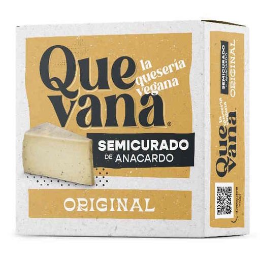 [030487] Queso Semicurado De Anacardos Original 160 G. - Quevana
