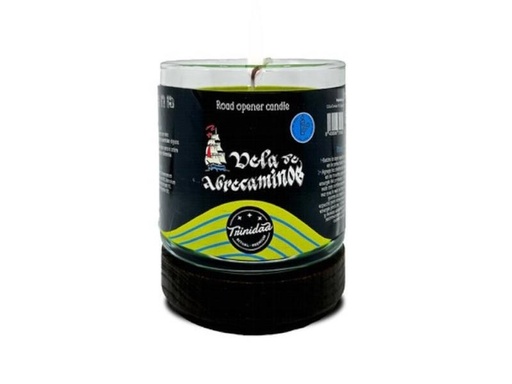 [100687] Velas Vaso Abrecaminos - Trinidad