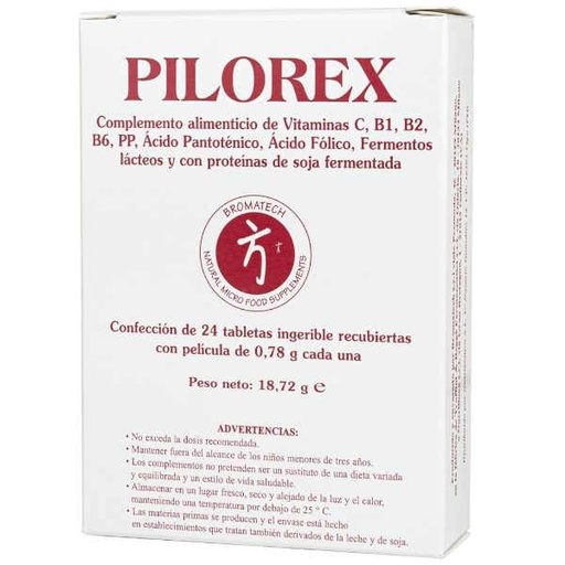[0504827] Pilorex 24 Tabletas - Bromatech