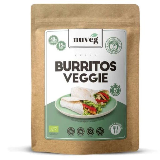 [09524] Preparado De Burrito Vegano Bio 120 G. - Nuveg