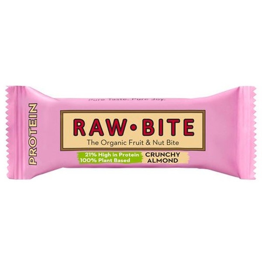 [205870] Barrita Almendra Crujiente 50 G. - Raw Bite