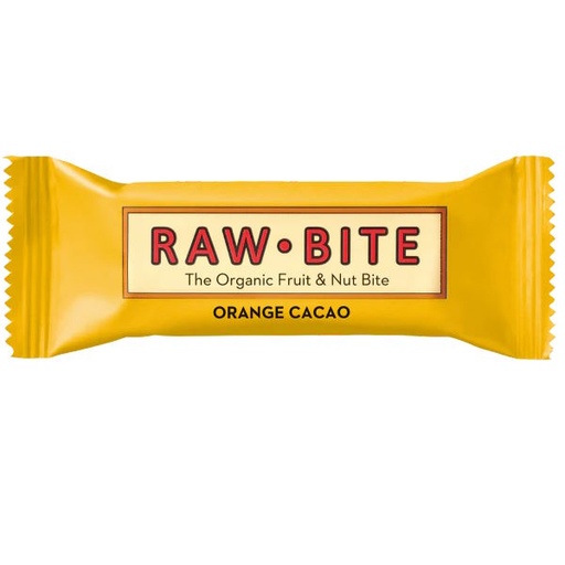 [205868] Barrita Naranja Y Cacao 50 G. - Raw Bite