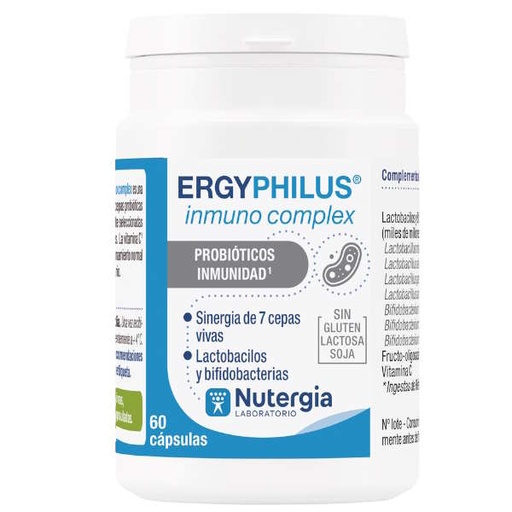 [0505344] Ergyphilus Inmuno Complex 60 Cápsulas - Nutergia