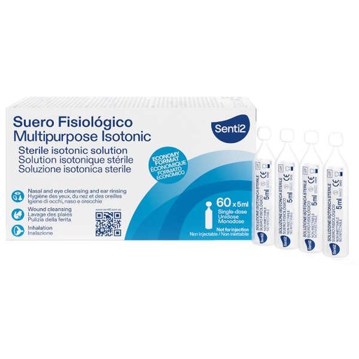 [1301311] Suero Fisiológico 30 Unidades X 5Ml - Senti2