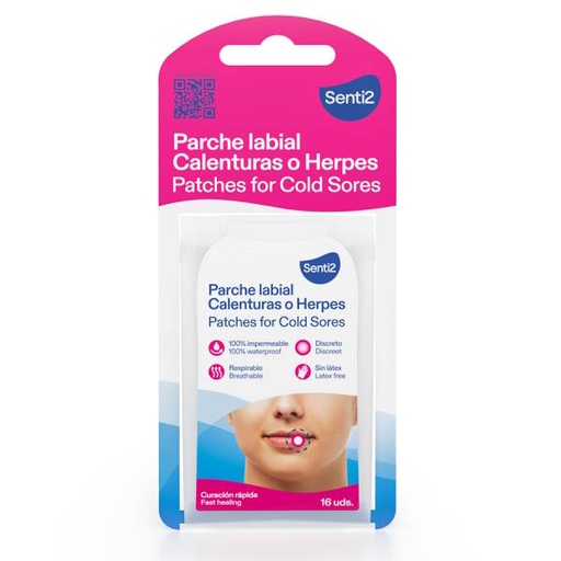 [1301308] Herpes Labial 16 Parches - Senti2