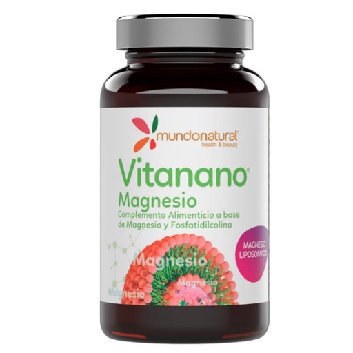 [0505340] Vitanano Liposomado Magnesio 30 Cápsulas - Mundo Natural