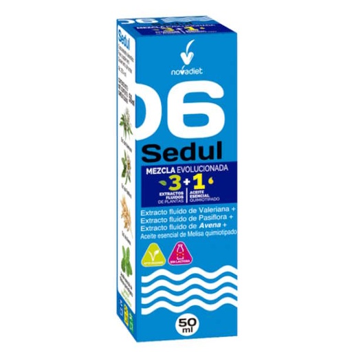 [0505328] Mezcla 06 Sedul + Aceite Esencial Melisa 50 Ml. - Novadiet