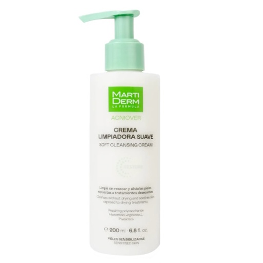 [1301041] Acniover Crema Limpiadora Suave 200 Ml. - Martiderm