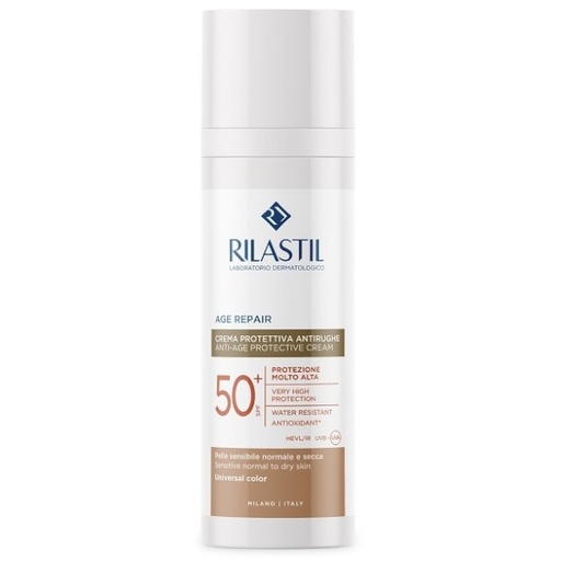[189062] Crema Protectora Spf50+ Age Repair Antiarrugas Con Color - Rilastil