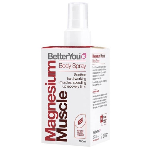 [0505397] Magnesio Músculo Spray Corporal 100Ml - Better You