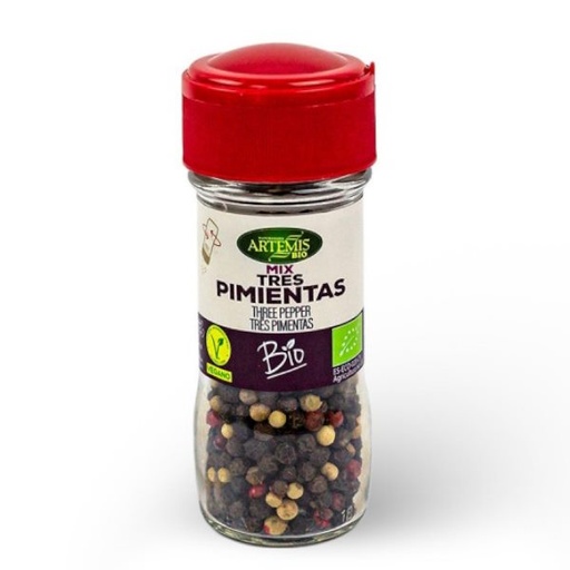 [09259] Especia Tres Pimientas 35 G. Bio - Artemis