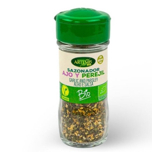 [09255] Especia Sazonador Ajo Y Perejil 28 G. Bio Sin Gluten - Artemis
