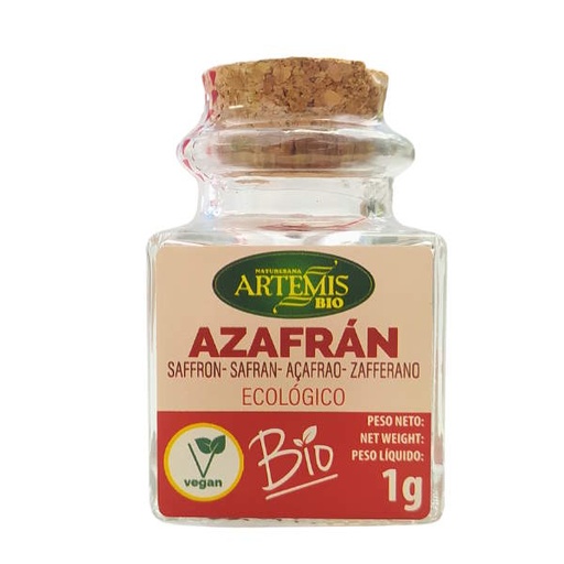 [09238] Especia Azafrán 1 G. Bio - Artemis