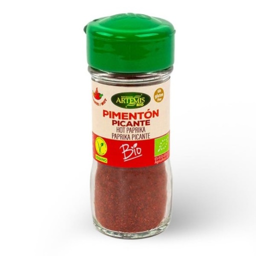 [09221] Especia Pimentón Picante 40 G. Bio Sin Gluten - Artemis