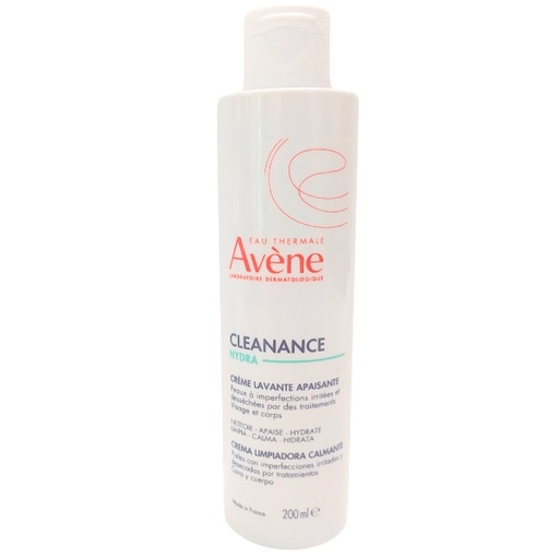 [137097] Cleanance Hydra Crema Limpiadora Calmante 200 Ml. - Avène