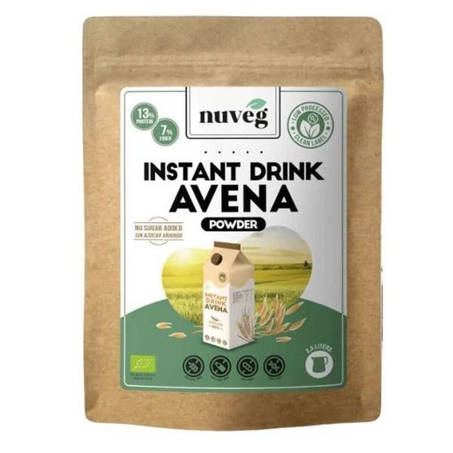 [09530] Bebida Instantánea De Avena Bio 200 G. - Nuveg