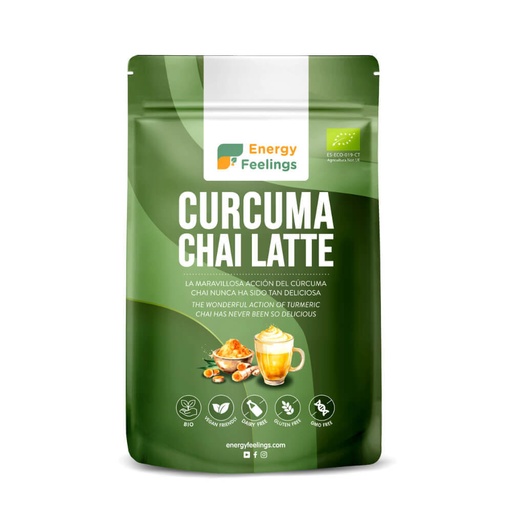 [09532] Cúrcuma Chai Latte Eco 150 G. - Energy Feelings