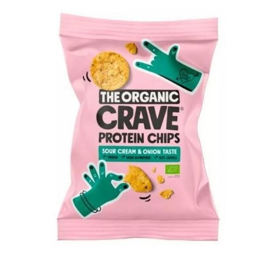 [205915] Chips Proteico Bio Lentejas 30 G. Sour Cream - The Organic Crave