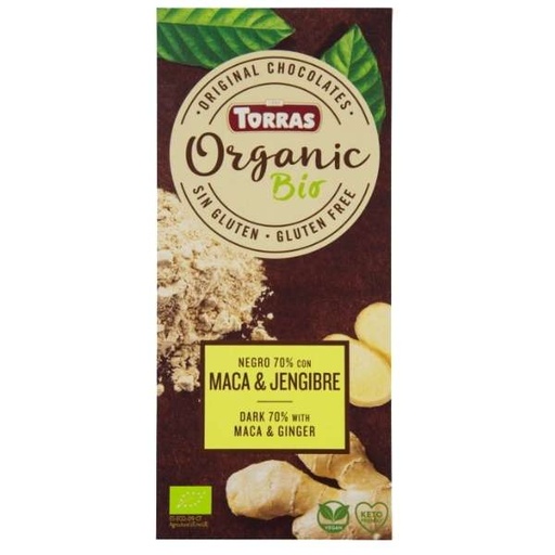 [204650] Chocolate Maca Jengibre Bio 100 G. - Torras
