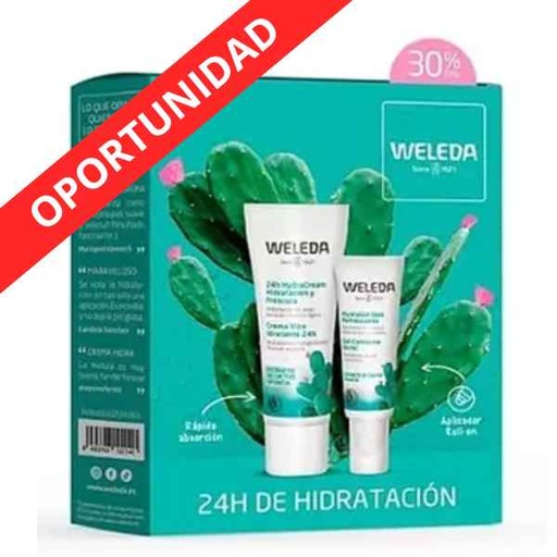 [189240] Cofre Hidratación 24H Crema +Contorno Ojos -Weleda