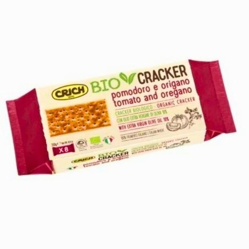 [203966] Biocrackers Tomate Orégano 250 G. - Crich