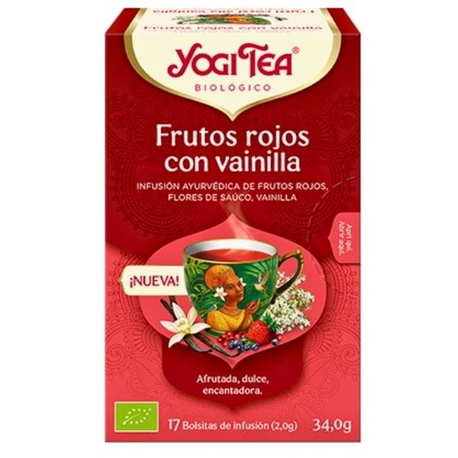 [012043] Frutos Rojos Con Vainilla 17 Filtros - Yogi Tea