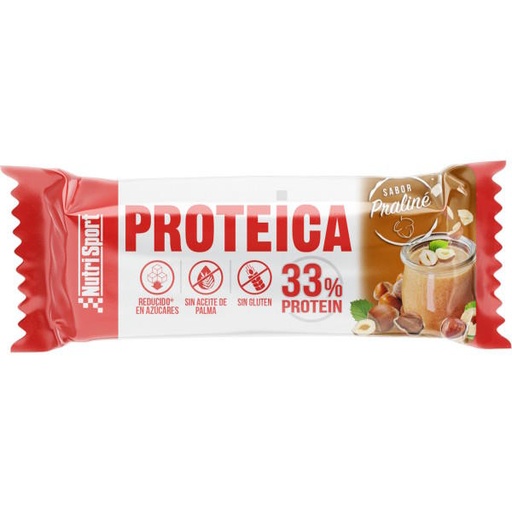 [170347] Barrita Proteica Sabor Praliné 44 G. - Nutrisport