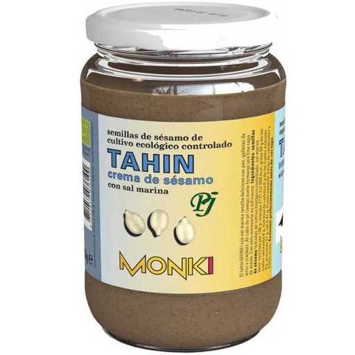 [06227] Tahin Crema De Sésamo Con Sal Bio 650 G. - Monki