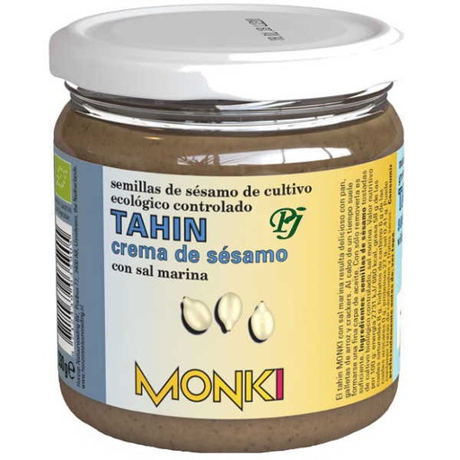 [06184] Tahin Crema De Sésamo Con Sal Bio 330 G. - Monki