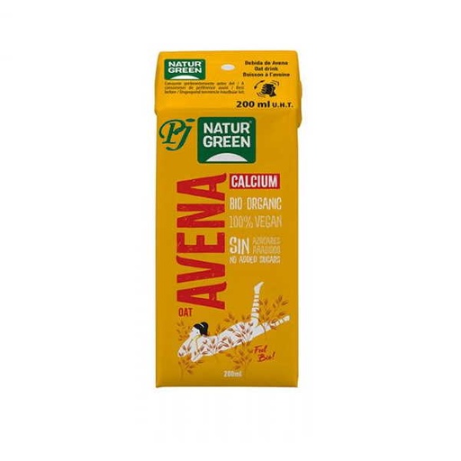 [06300] Bebida Avena Calcio 200Ml - Naturgreen