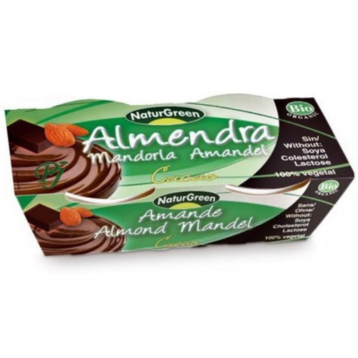 [06291] Postre Almendra Choco Bio 2 x 125 G. - Naturgreen