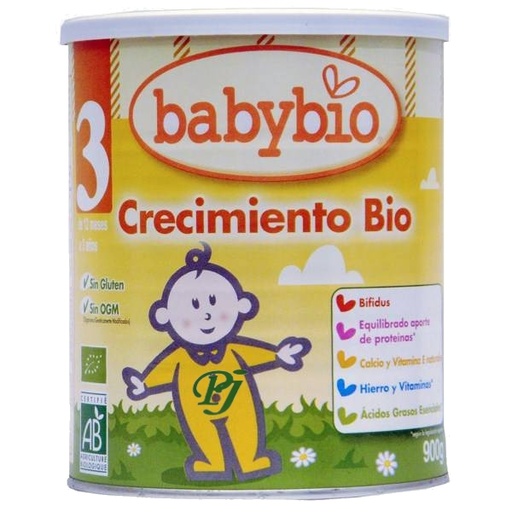 [06597] Leche Crecimiento Nº 3 De 12 A 36 Meses 800 G. - Babybio