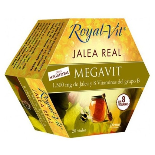 [07238] Royal Vit Megavit 20 Viales 1500 Mg. (Antes Megatotal) - Dielisa