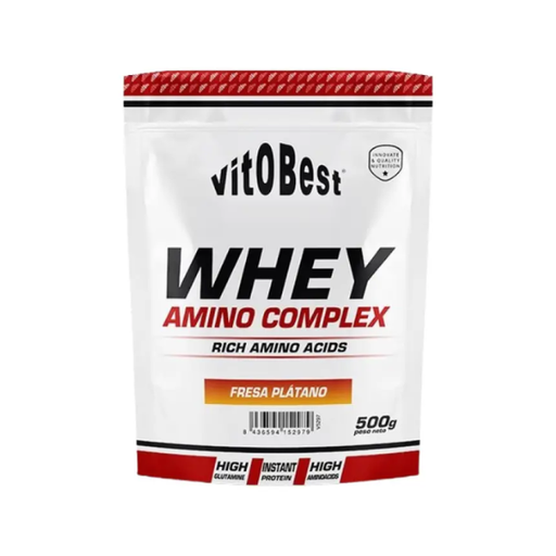 [400030] Whey Amino Complex Fresa/Plátano 500 G. - VitoBest