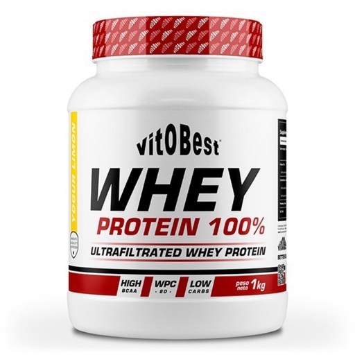 [400041] Whey Protein 100% Yogurt Limón 1 Kg. - VitoBest