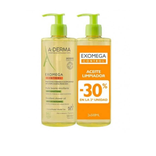 [500075] Duplo Exomega Control Aceite 2 X 500 Ml. - A Derma