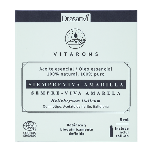 [300048] Aceite Esencial Siempre Viva Amarilla 5 Ml. Vitaroms - Drasanvi