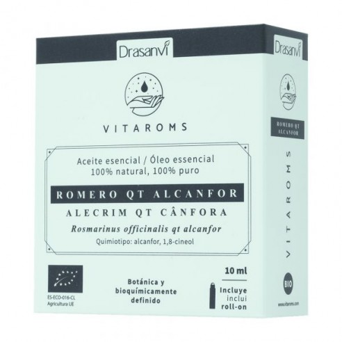[300053] Aceite Esencial Romero Qt Alcanfor 10 Ml. Vitaroms - Drasanvi