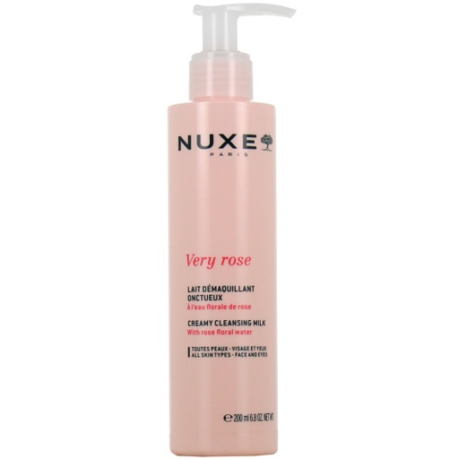 [500047] Very Rose Leche Cremosa Limpiadora 200 Ml. - Nuxe