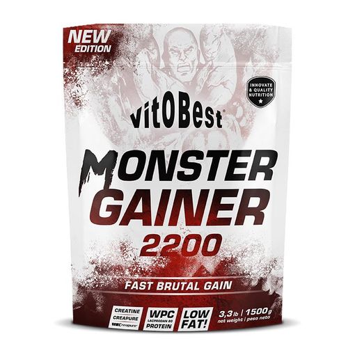 [400020] Monster Gainer 2200 1,5 Kg. Chocolate - VitoBest