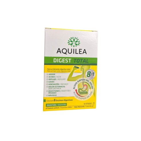 [300155] Aquilea Digest Total 12 Stick - Uriach